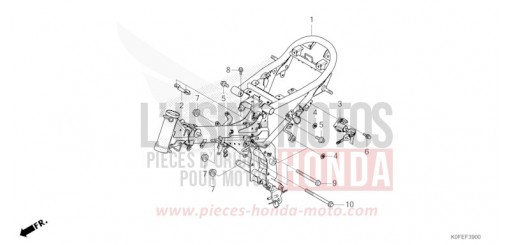 CARROSSERIE DE CHASSIS Z125MAN de 2022